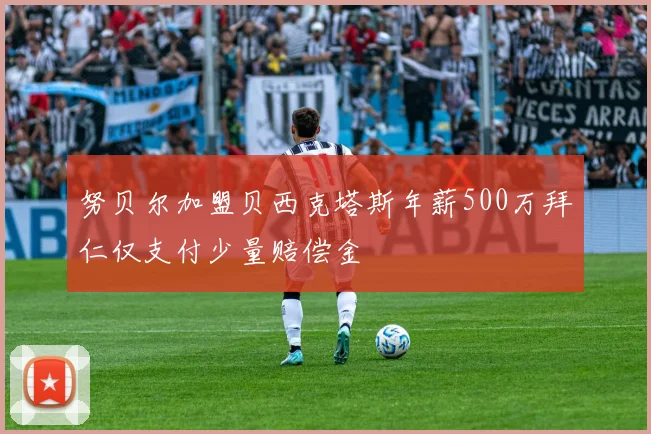 努贝尔加盟贝西克塔斯年薪500万拜仁仅支付少量赔偿金